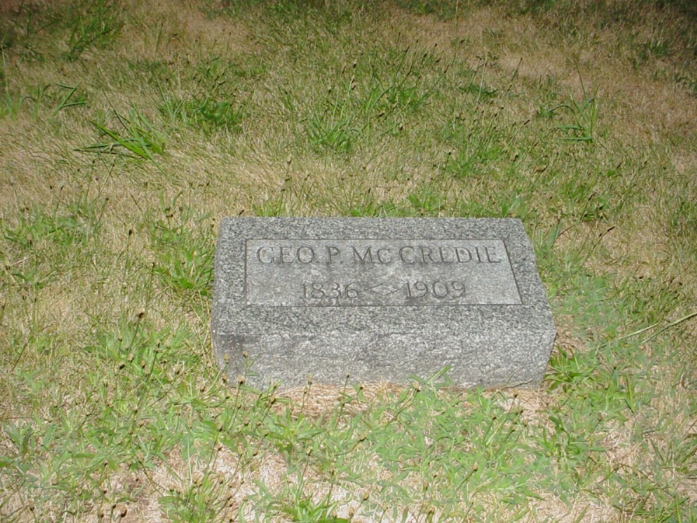  George P. McCredie