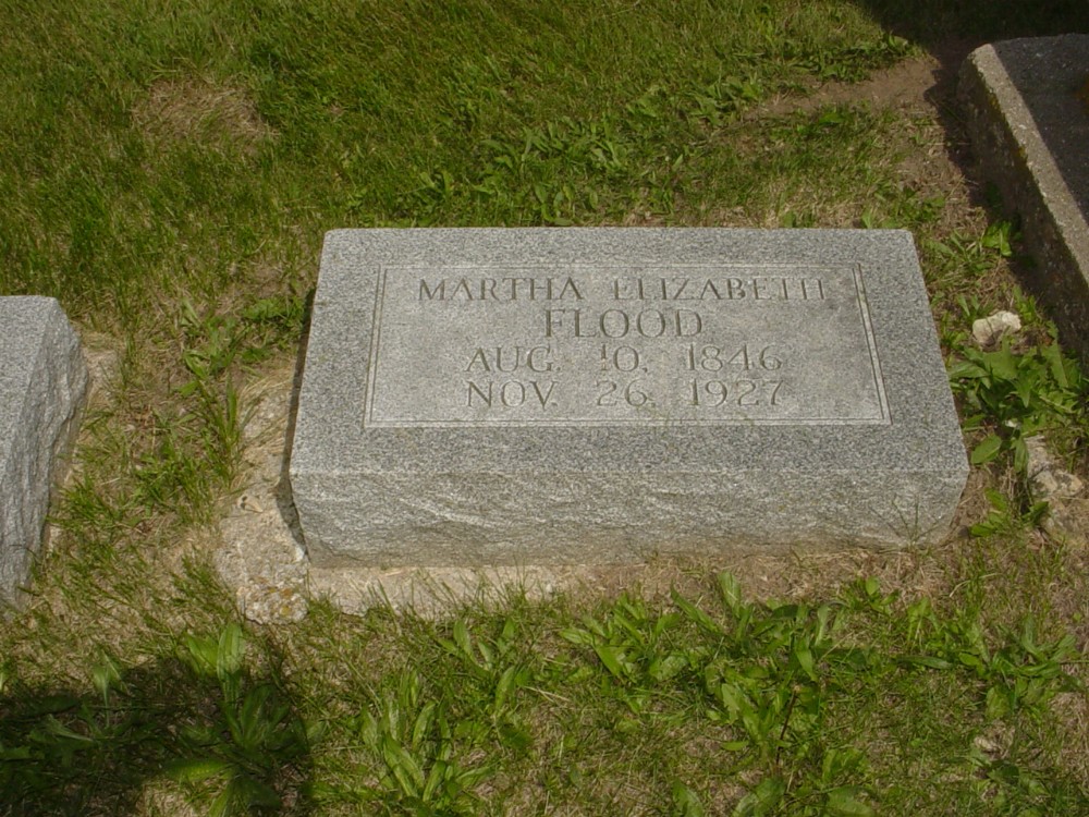  Martha Elizabeth Flood