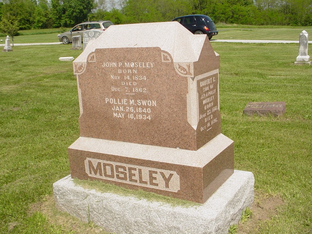  John P. Mosley & Polly Ann Craig