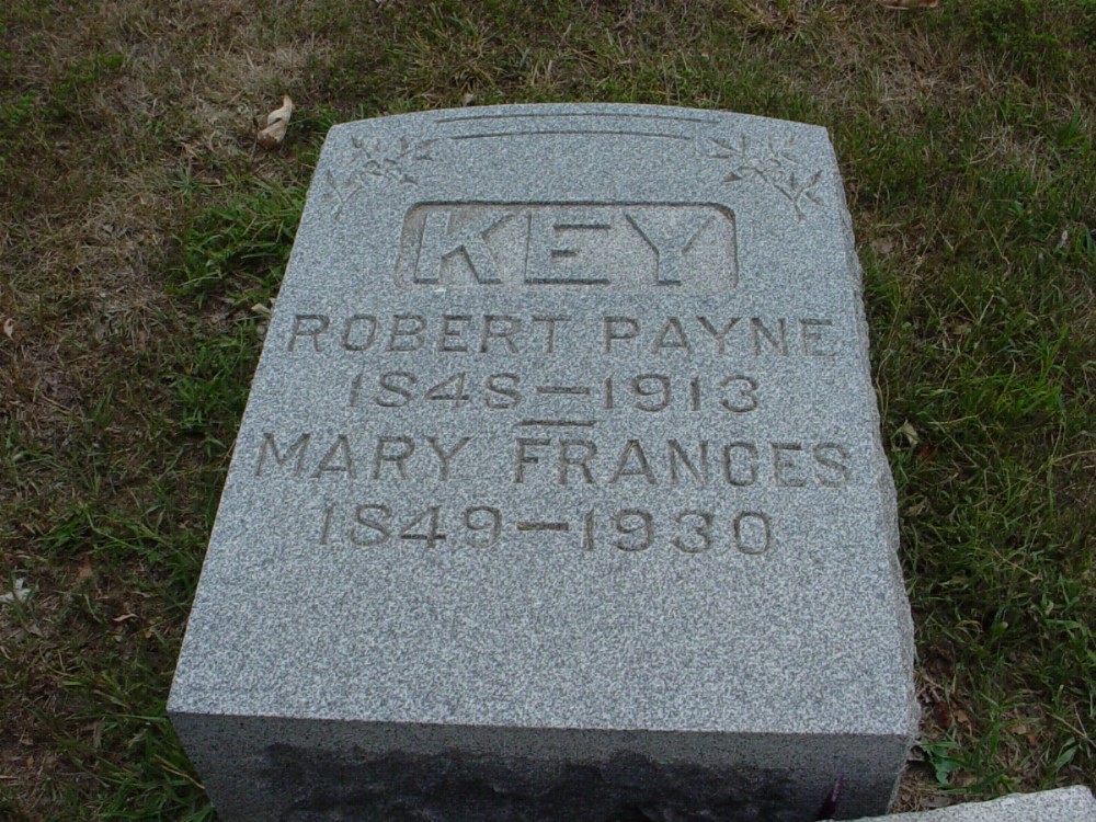  Robert Payne Key and Mary Frances Crowson