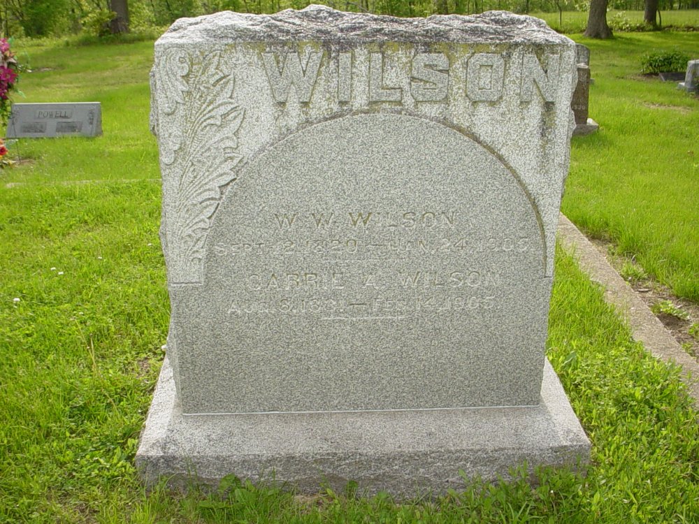  W.W. and Carrie A. Wilson