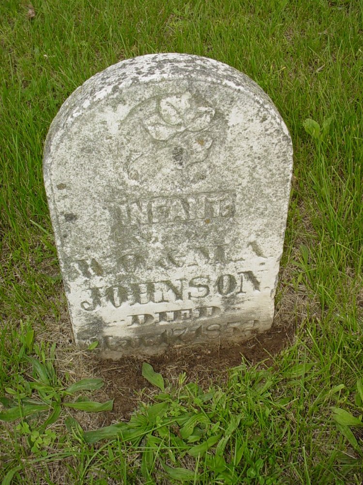  Infant Johnson 1852