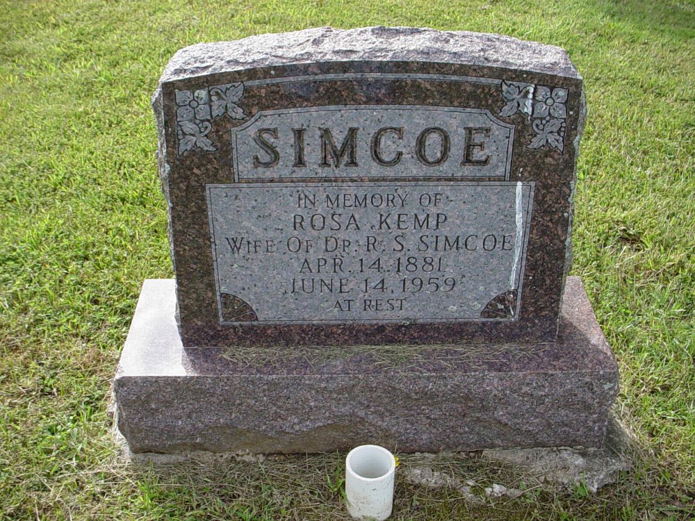  Rosa Kemp Simcoe