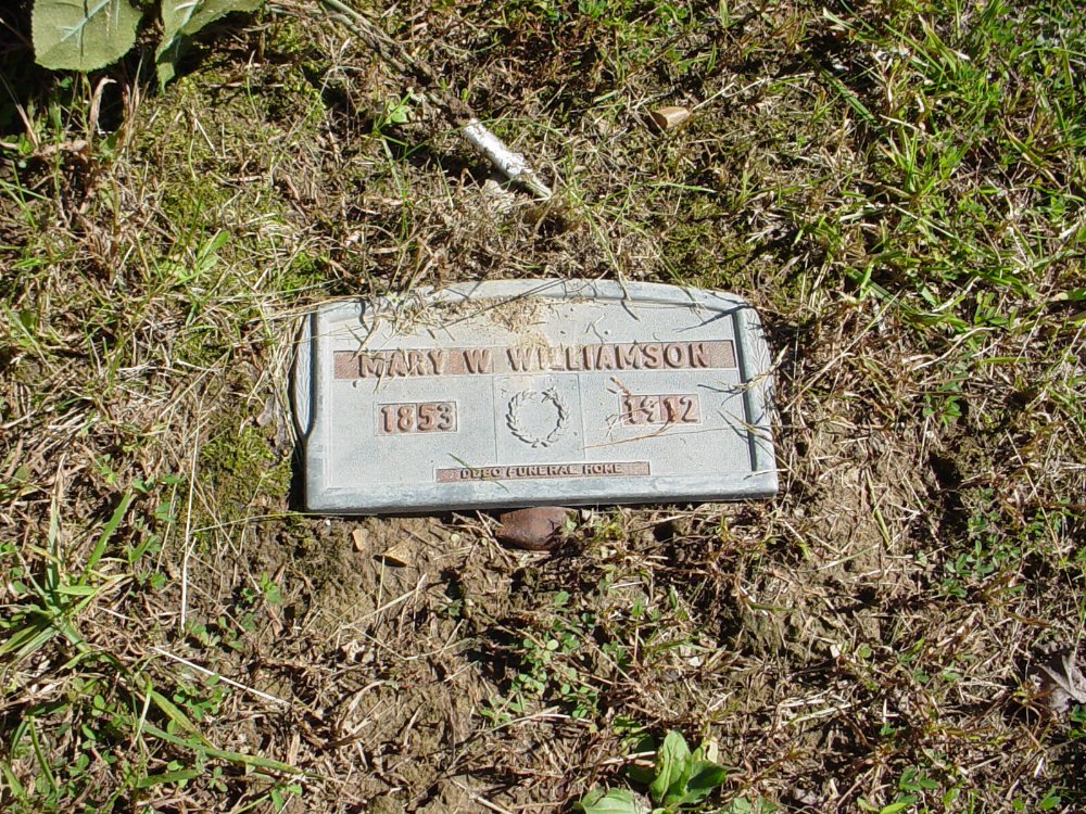  Mary Wood Williamson