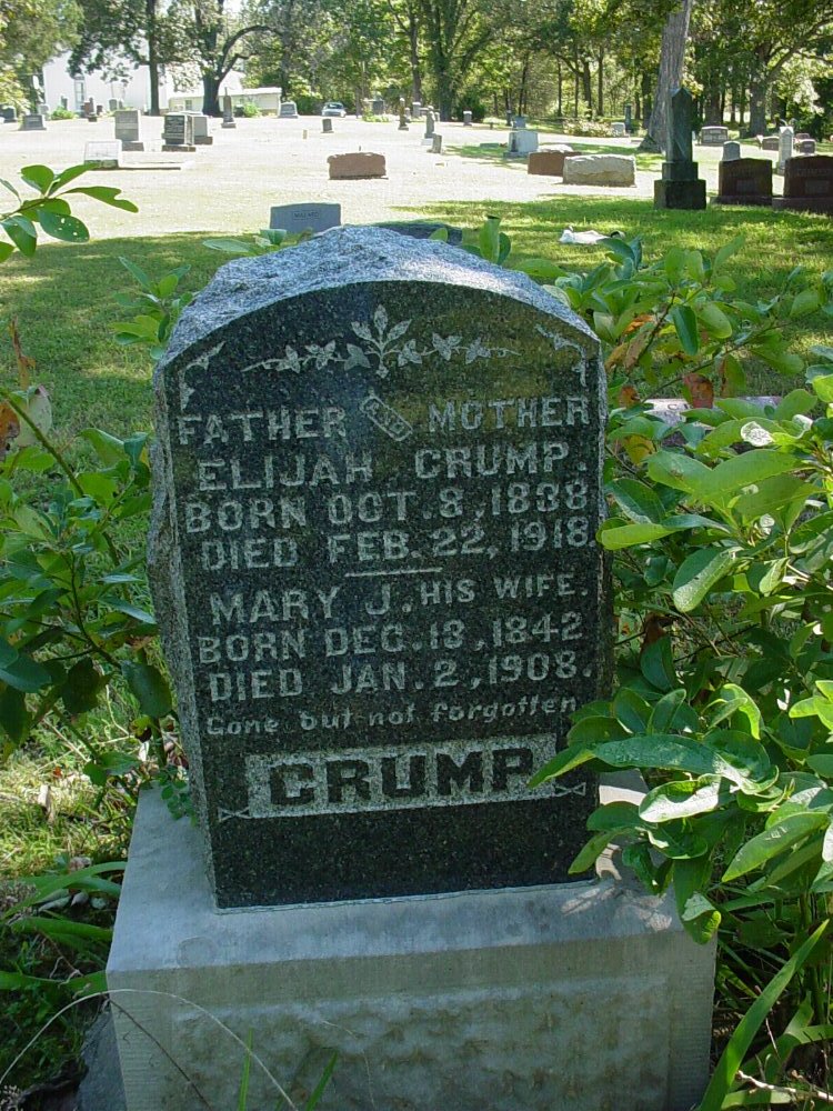  Elijah & Mary Crump