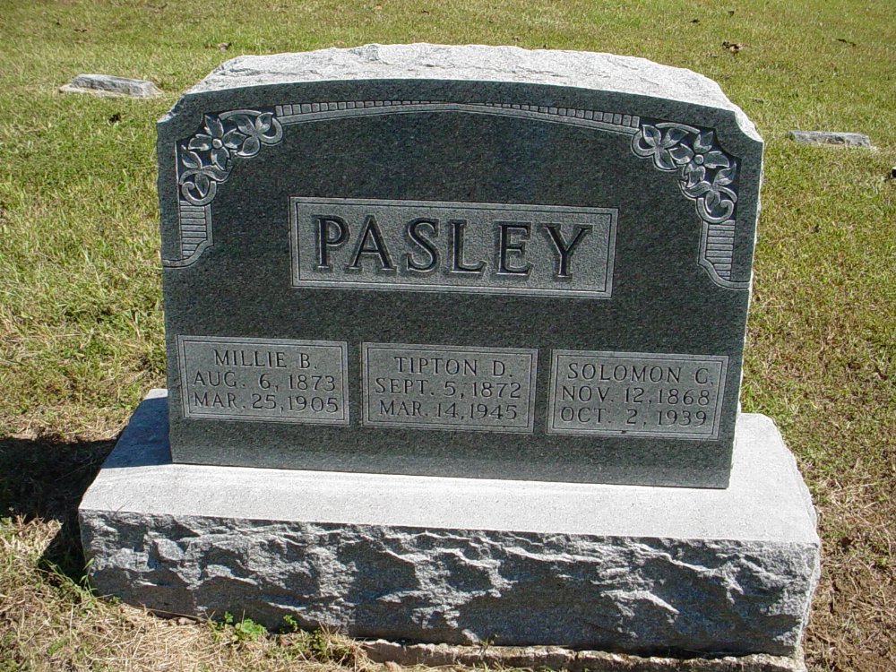  Millie, Solomon & Tipton Pasley