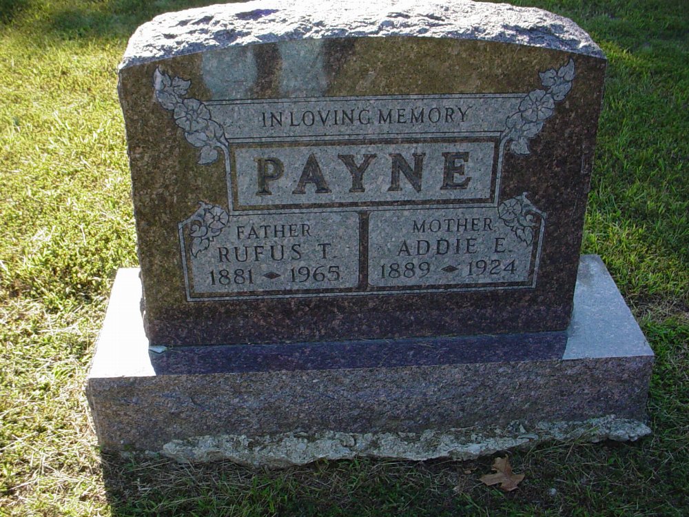  Rufus Payne & Addie Kemp