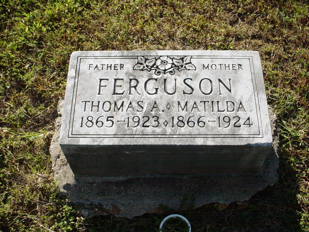  Thomas & Matilda Ferguson