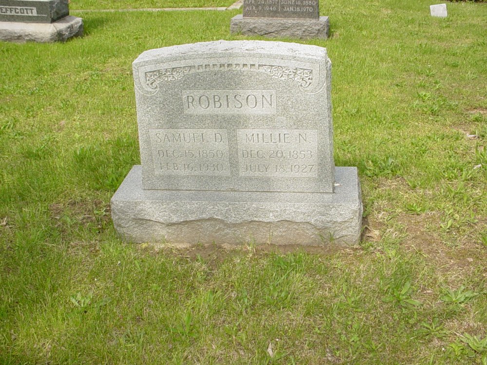  Samuel D. and Millie N. Robison