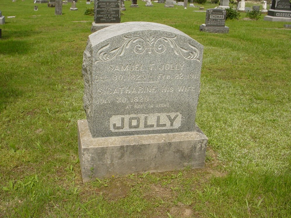  Samuel and Catherine Jolly.