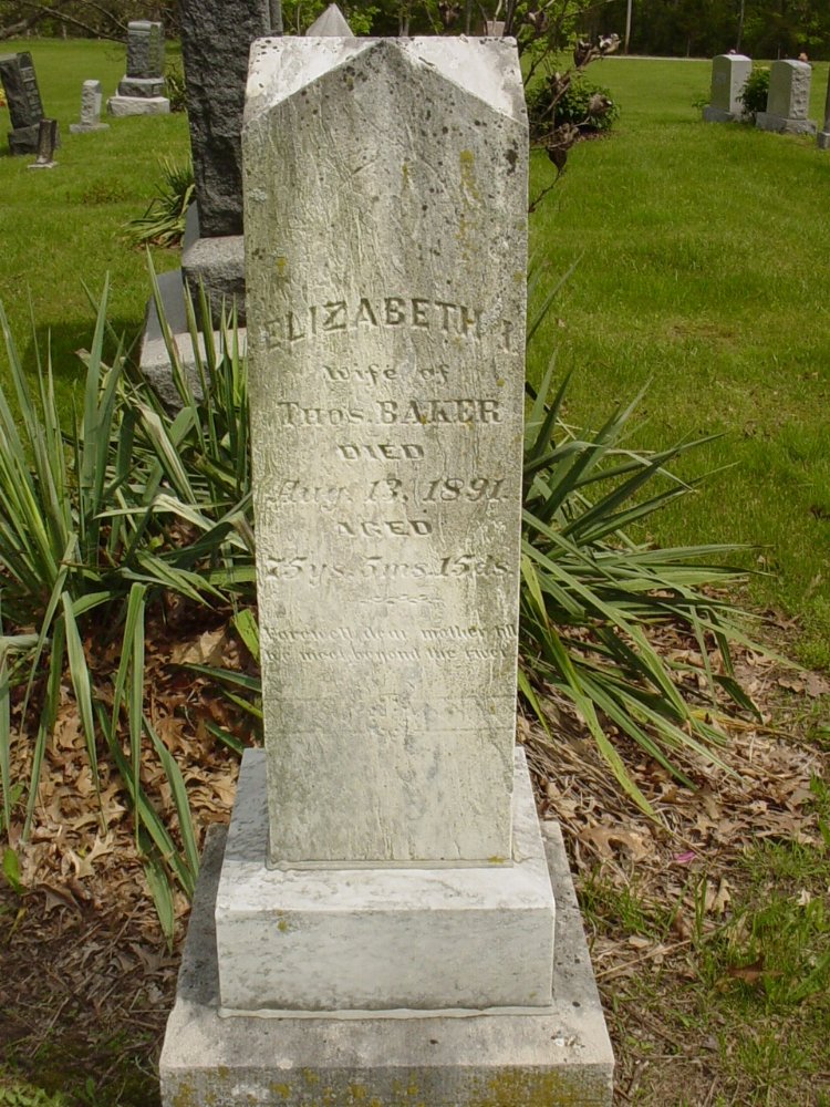  Elizabeth Baker