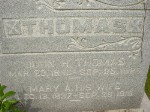 John H. Thomas and Mary Ann Nichols John H. Thomas and Mary Ann Nichols
