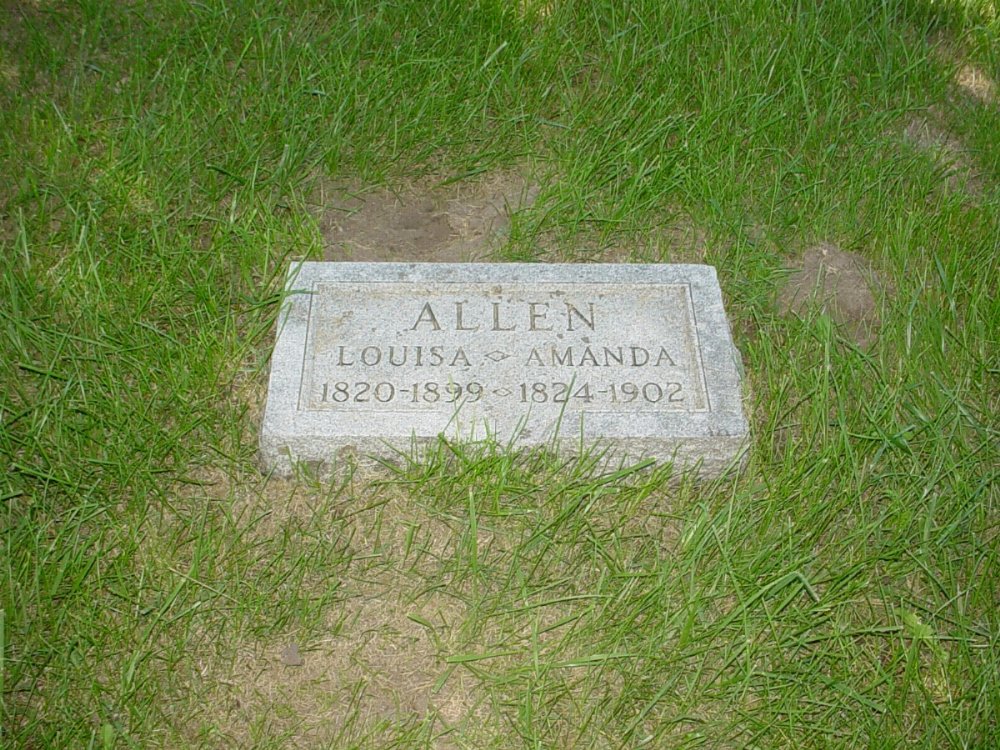  Louisa and Amanda Allen