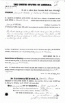 Land patent - Fletcher, James W.