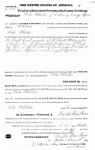 Land patent - Fletcher, John