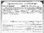 Marriage, Hall - Herring 1887 Marriage, Hall - Herring 1887