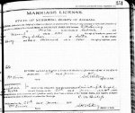 Marriage, Herring - Arthur 1910 Marriage, Herring - Arthur 1910