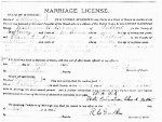 Marriage, Herring - Farris 1908 Marriage, Herring - Farris 1908