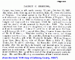 Bio, Herring, Dabney Carver Bio, Herring, Dabney Carver