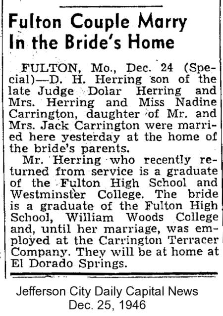 Married, Herring - Carrington