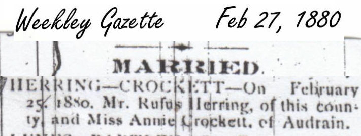 Married, Herring - Crockett