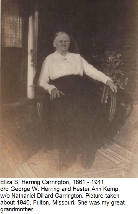 Carrington, Eliza S. Herring