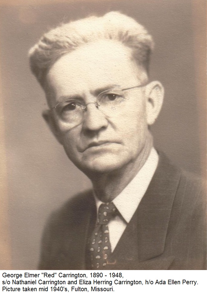 Carrington, George Elmer "Red"