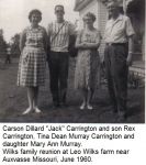 Carrington Family 1960