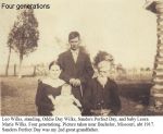 Day - Wilks, 4 generations Day - Wilks, 4 generations