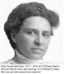Marr, Mary Susan Hall Marr, Mary Susan Hall